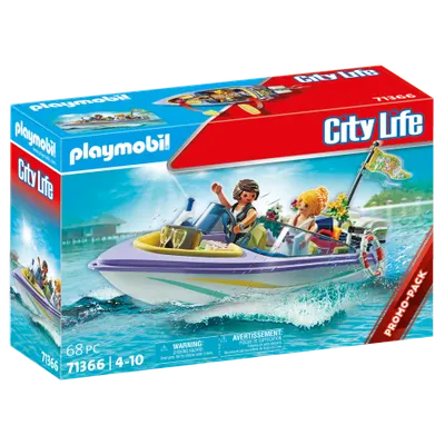 Playmobil - Luna De Miere Cu Barca De Viteza