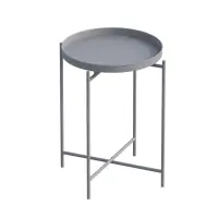Masuta de cafea SHB-007-C, gri, 46x46x56 cm