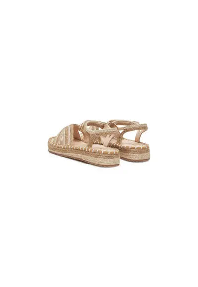 Espadrile fete 45641 - Textil - Bej