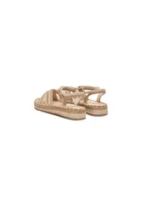 Espadrile fete 45641 - Textil - Bej