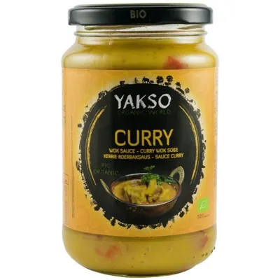 Sos de Curry pentru Wok, Bio, 350 g, Yakso