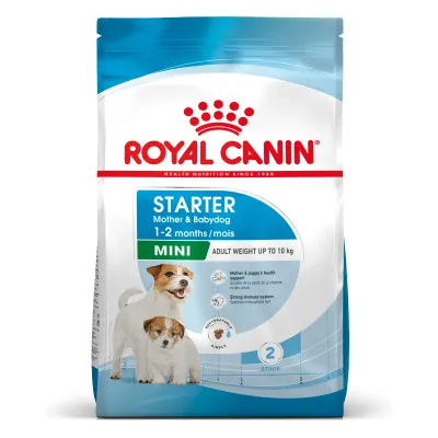 Royal Canin Mini Starter Mother & Babydog, mama si puiul, hrana uscata caine 1kg