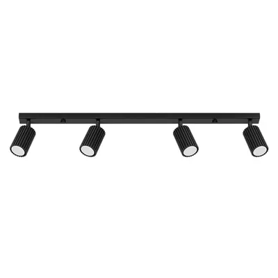 Spot negru 6,5x81 cm Gleam – Sollux