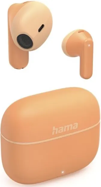 Căști wireless Hama - Freedom Light II, TWS, portocaliu