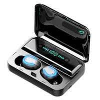 Casti wireless Bluetooth 5.0, M8, TWS, Negru