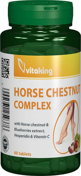 Diosmina cu extract de castan salbatic, 60 comprimate, Vitaking