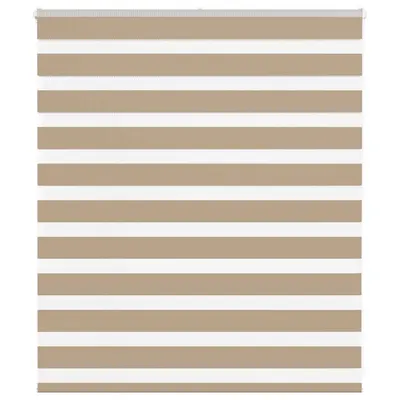 vidaXL Jaluzea tip zebra 130x100 cm lățime țesătură 125,9 cm poliester