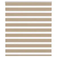 vidaXL Jaluzea tip zebra 130x100 cm lățime țesătură 125,9 cm poliester