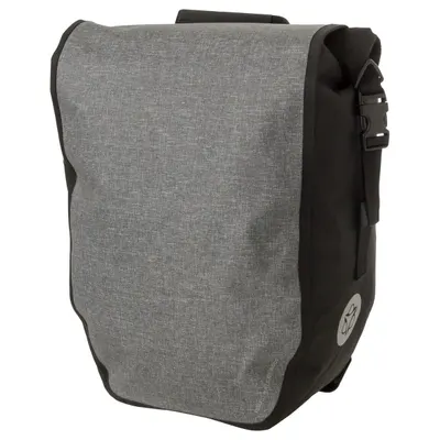 Geantă pentru bicicletă Shelter Large, impermeabilă, cu compartiment laptop, gri