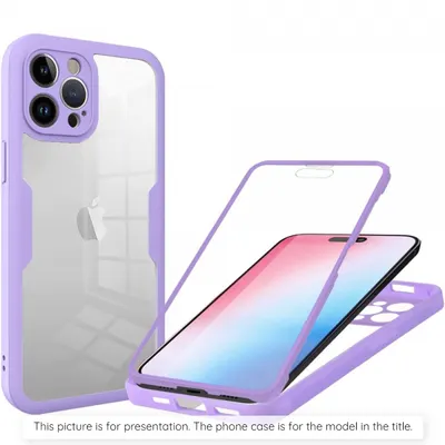Husa pentru Honor 400, Techsuit, ColorVerse 360, Mov