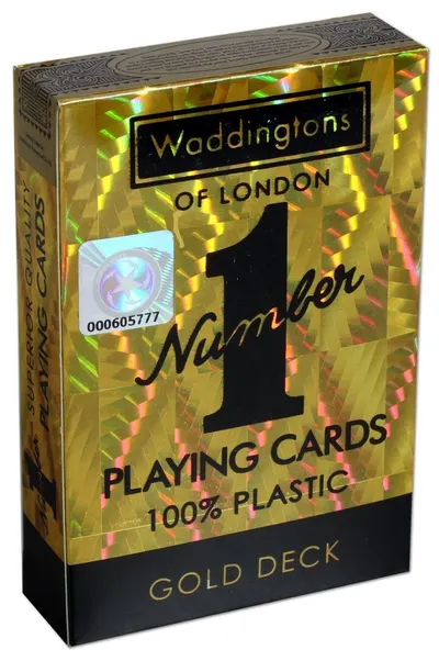 Cărți de joc Waddingtons - Gold Deck