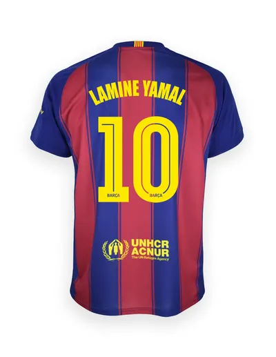 Tricou replica FC Barcelona 25-26 Premium Home - Lamine Yamal 10