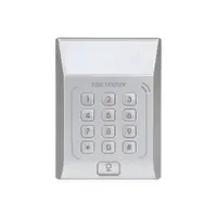 Cititor de proximitate cu tastatura RFID Hikvision DS-K1T801M, Mifare, 13.56 MHz, PIN/card, 3.000 carduri, 3.000 parole, watchdog
