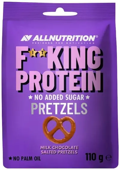 Fitking Protein Pretzels, ciocolată cu lapte, 110 g, AllNutrition