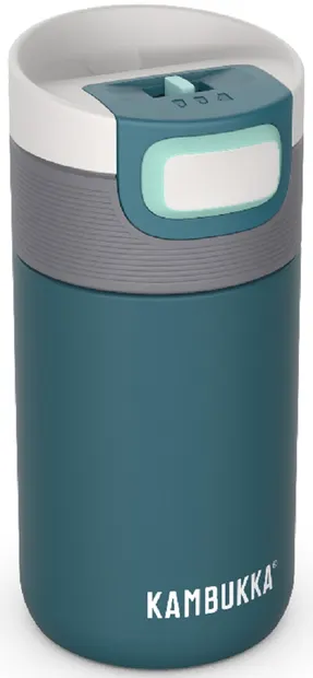 Cană termică Kambukka Etna -Deep Teal, 300 ml