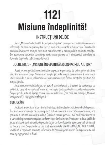 Joc - Misiune Indeplinita