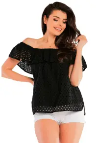 Bluza dama - Elastan - Negru - M