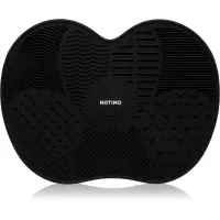 Notino Makeup Brushes Silicone Cleaning Mat For Make-Up Brushes suport pentru curățarea pensulelor Black 1 buc