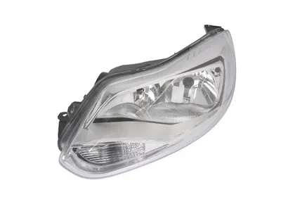Far fata stanga (H1 H7, electric, cu motor, culoare interior: cromat, culoare semnalizator: alb) potrivit FORD FOCUS III