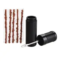 Kit reparație anvelopă tubeless – unealtă CNC aluminiu + 5 benzi – compact