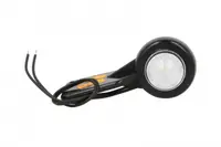 Lumina clarificare stanga, rosu alb, LED, inaltime 99mm; latime 52mm; adancime 44mm, in relief, lungime cablu 250mm, cu cuier, 12 24V