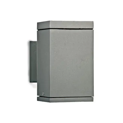 Cube 2-WL, 2x75W, E27, PAR30, 100-240V, IP54,antracit