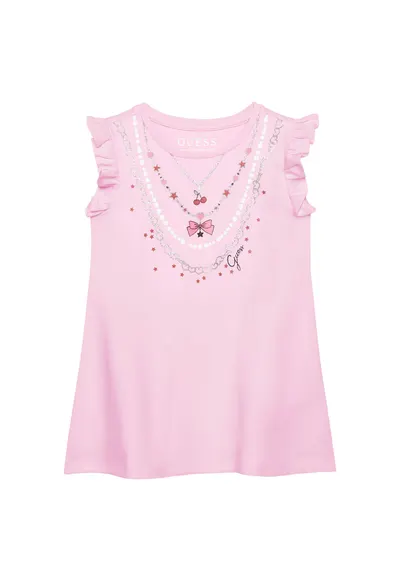 Rochie casual pentru fete roz