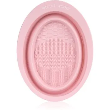 Brushworks Silicone Makeup Brush Cleaning Bowl Dispozitiv de silicon pentru perii de curățare