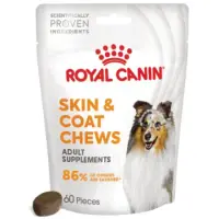 Recompense pentru caini Royal Canin Skin Coat Adult 240 gr