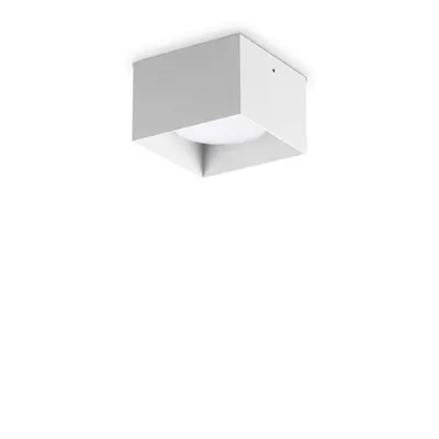 Lampa cu montaj pe tavan Spike pl1 square Alb