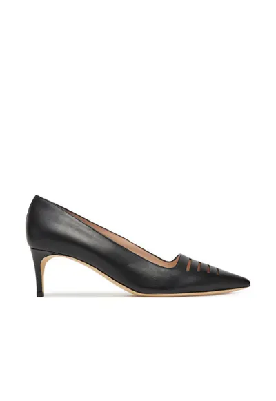 Pantofi dama PA10145C0MPA200A - Piele naturala - Negru - Negru