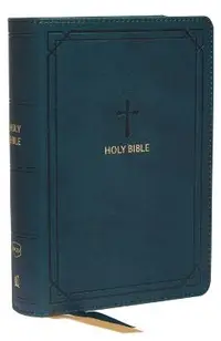 Nkjv, Reference Bible, Compact, Leathersoft, Teal, Red Letter Edition, Comfort Print: Holy Bible, New King James Version