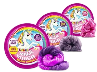 Magic multicolor plastilină pentru modelare Craze - Unicorn, 80 g, Sortiment