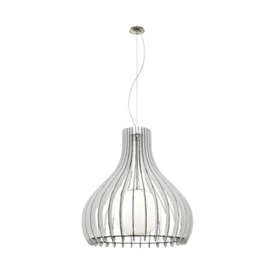 Pendant luminaire Tindori Ø1000 60W white IP20