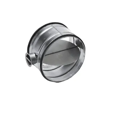 Clapeta de reglaj manuala pentru tubulatura spiro,cu garnitura inclusa si diametru 160 mm