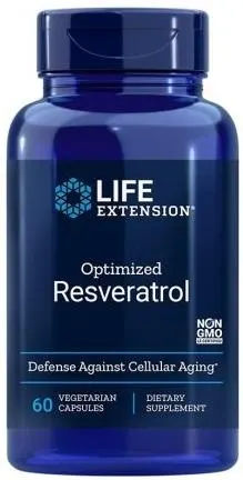 Optimized Resveratrol Elite, 60 capsule, Life Extension