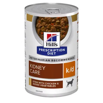 Hill's Prescription Diet Canine K/D Chicken and Vegetable Stew, 354 g