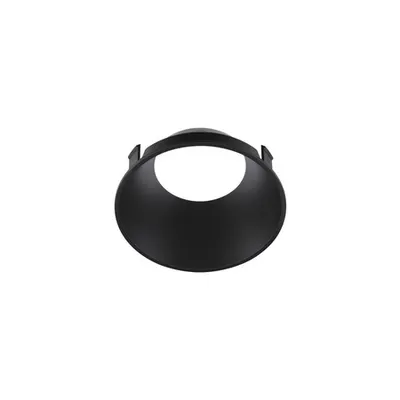 Spot WALL WASHER Negru Plastic Cover Fixed Anti Glare Cover