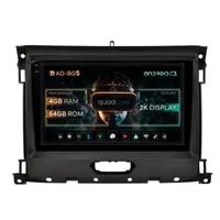 Navigatie 2K Ford Ranger (2015-2022), Android, S-Quadcore 4GB RAM + 64GB ROM, 9.5 Inch - AD-BGS90042K+AD-BGRKIT120V2