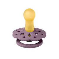 Suzeta Bibs Boheme Latex tetina rotunda 6 luni + Mauve