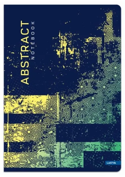 Caiet Lastva Abstract - A5, 52 foi, linii largi, sortiment
