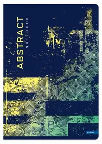 Caiet Lastva Abstract - A5, 52 foi, linii largi, sortiment
