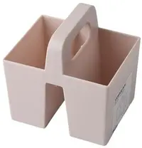 Organizator de birou Sworld - Portabil, roz