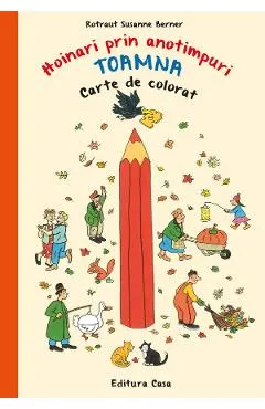 Hoinari prin anotimpuri: Toamna. Carte de colorat