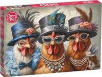 Puzzle Cherry Pazzi din 500 piese - Înalta societate