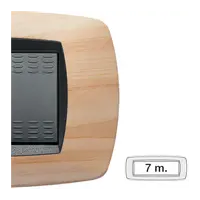 Placa ornament technopolimer, 7 module, frasin