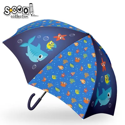Umbrela copii, Shark, 48.5 cm, S-Cool, SC2249
