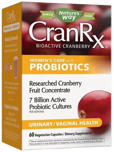CranRx Women's Care with Probiotics, 60 capsule, Nature’s Way