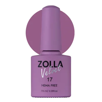Oja semipermanenta Zolla Velvet Hema Free 17