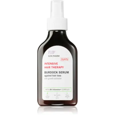 Elfa Pharm Intensive Cosmetic Intensive Hair Therapy Burdock Serum ser impotriva caderii parului cu activator de crestere 100 ml